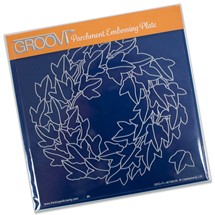 GRO-FL-40106-03 Ivy Wreath Groovi Plate